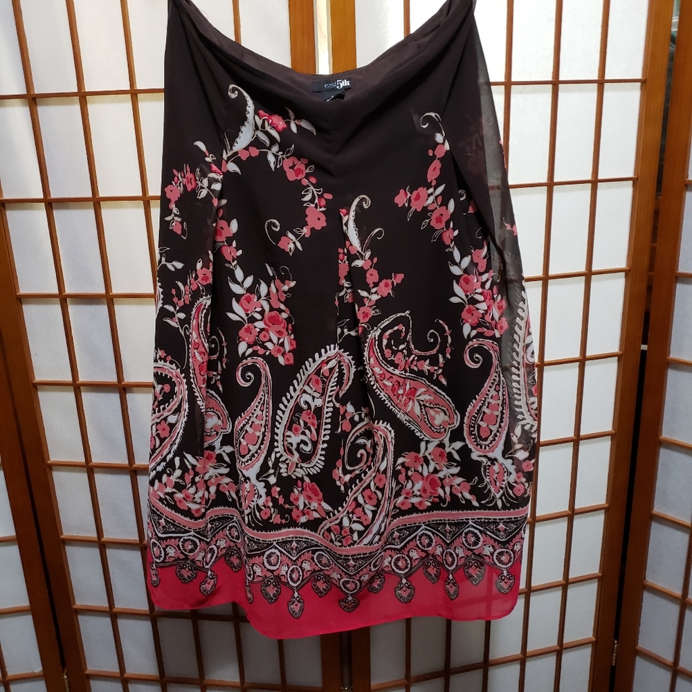 East5th Floral Skirt